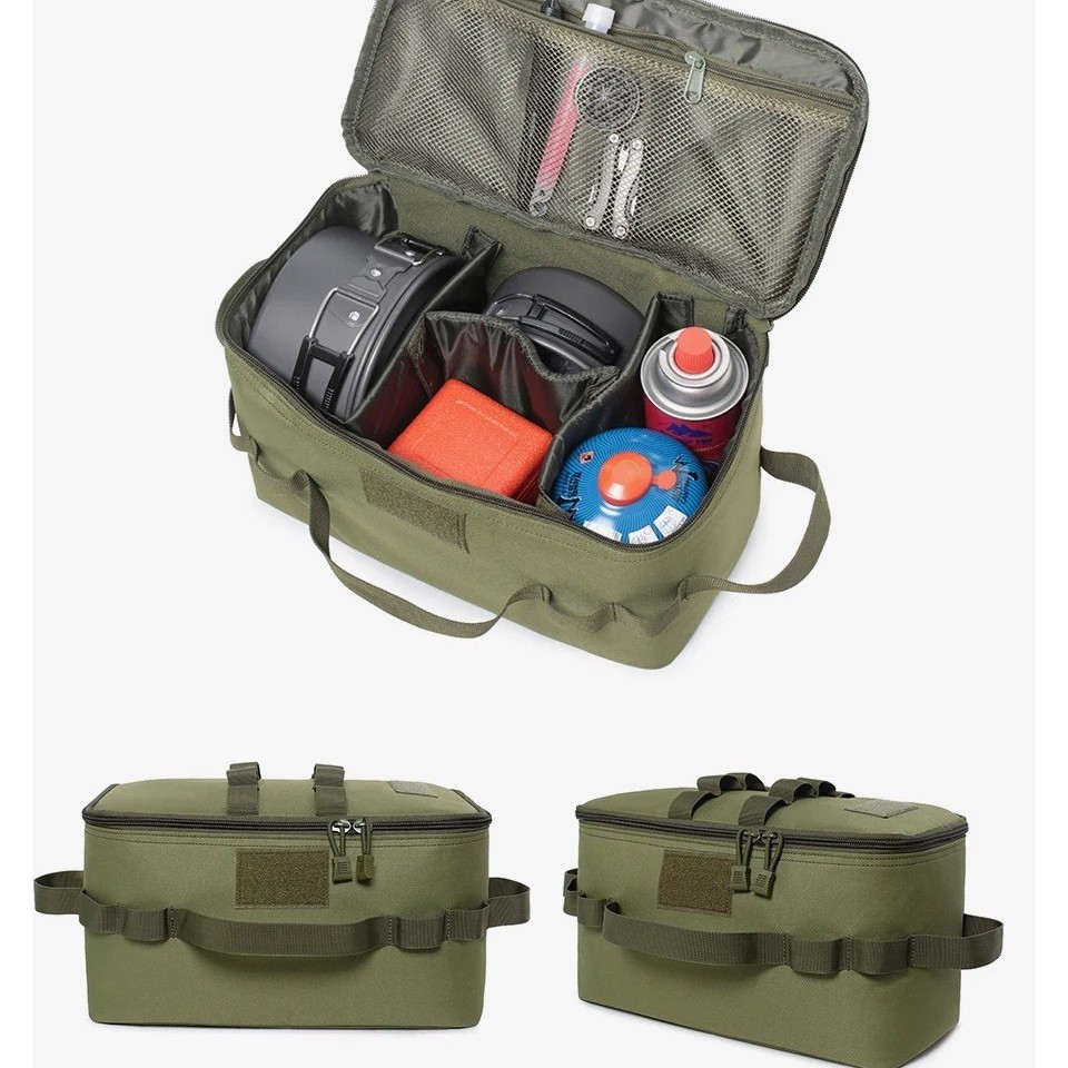 Outdoor Camping Activities - キャンプガスタンク収納袋屋外大容量グランドネイルツールバッグピクニック調理器具調理器具オーガナイザーバッグ Мужская сумка