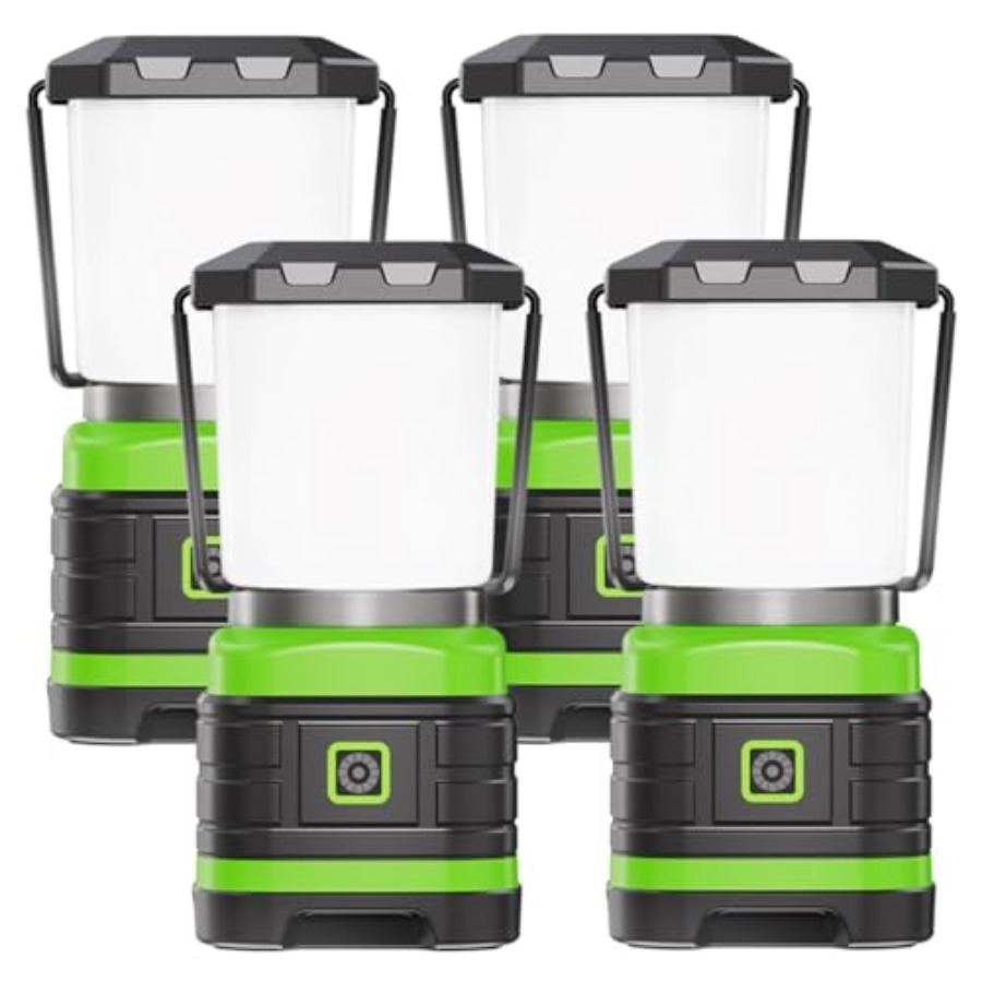 Camping Lantern - LEDキャンプランタン、電池式LEDライトキャンプ必需品、ポータブルランタン緊急用懐中電灯、ハリケーン、アウトドア用懐中電灯