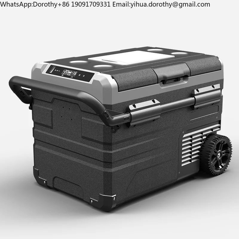 Outdoor Camping Zone - Alpicool TWW45 ポータブルキャンプ用AC DC両用冷凍庫 12Vコンプレッサー式車載冷蔵庫 アウトドア冷蔵庫