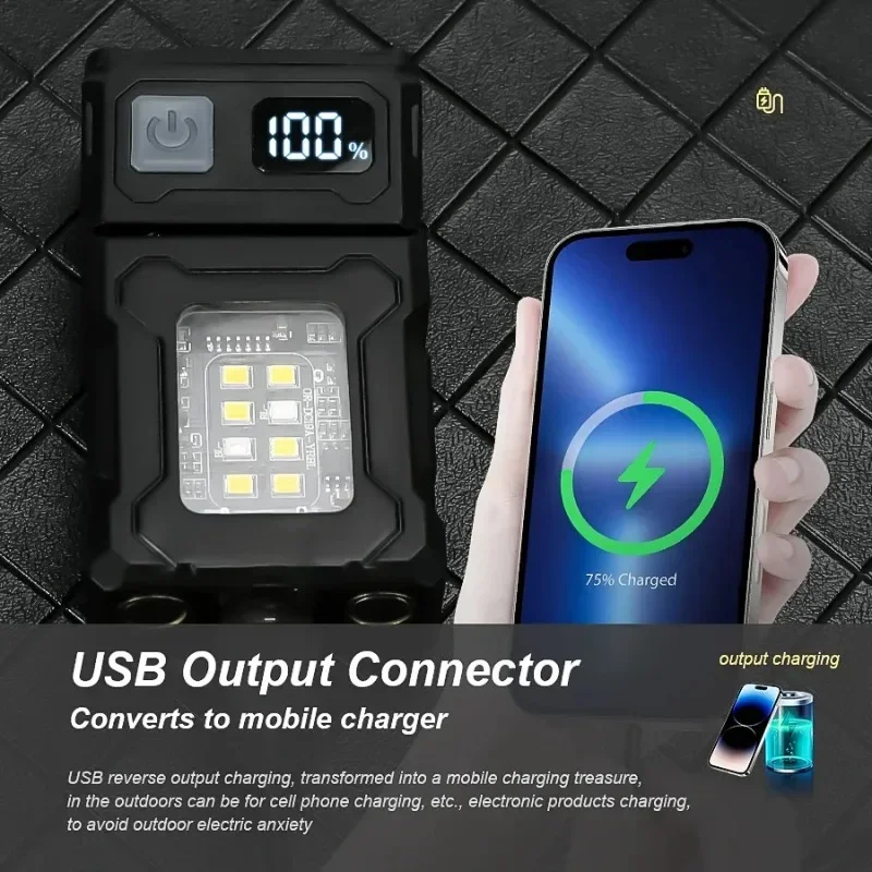 ミニ LED ハンドヘルド懐中電灯 USB 充電式 LED  - Camping Lantern のレビューと価格