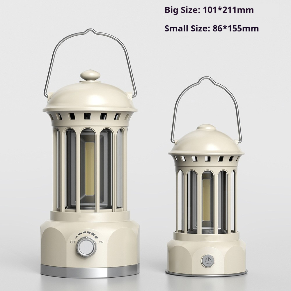 汎用レトロ屋外キャンプランタンポータブル Cob テントライ - Camping Lantern のレビューと価格