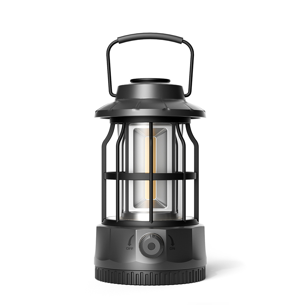 汎用レトロ屋外キャンプランタンポータブル Cob テントライ - Camping Lantern のレビューと価格