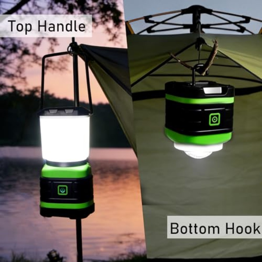 LEDキャンプランタン、電池式LEDライトキャンプ必需品、ポ - Camping Lantern のレビューと価格