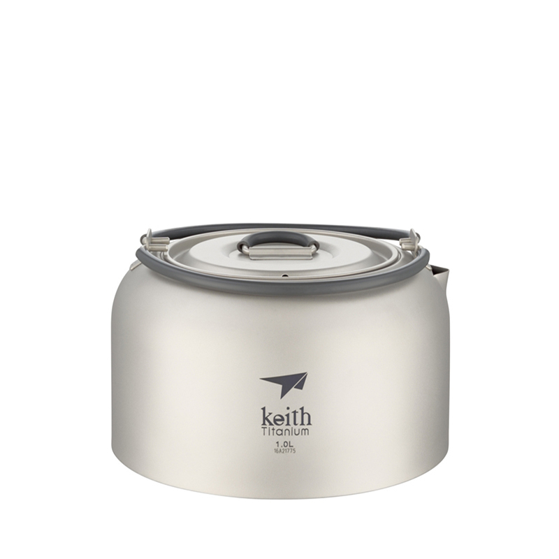 Keith チタンケトル 1L、静菌食器、超軽量アウトドアキ - Outdoor Camping Dining Set のレビューと価格