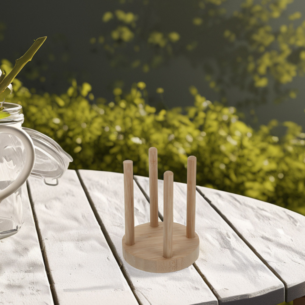 コンパクトな木製カップホルダー アウトドア活動用 紙コップや - Outdoor Camping Activities のレビューと価格