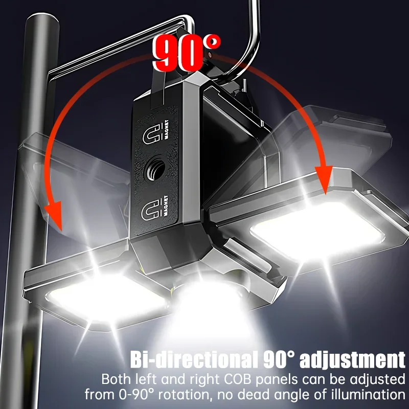 ミニ懐中電灯キーホルダーライト COB ワークライト USB - Camping Lantern のレビューと価格