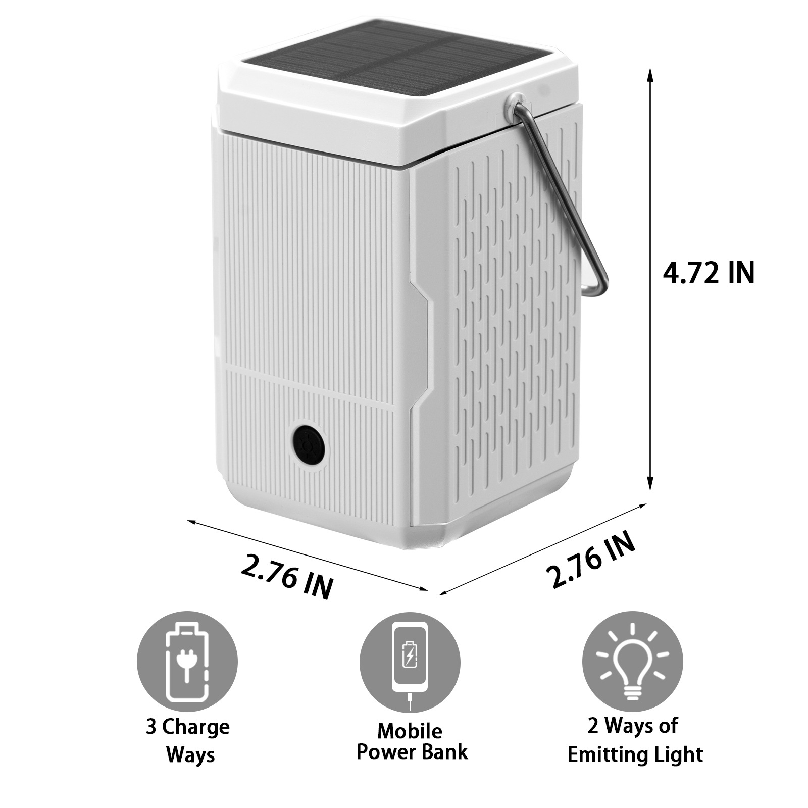 多機能アウトドアキャンプランプソーラー充電LEDライト、登山 - Outdoor Camping Activities のレビューと価格