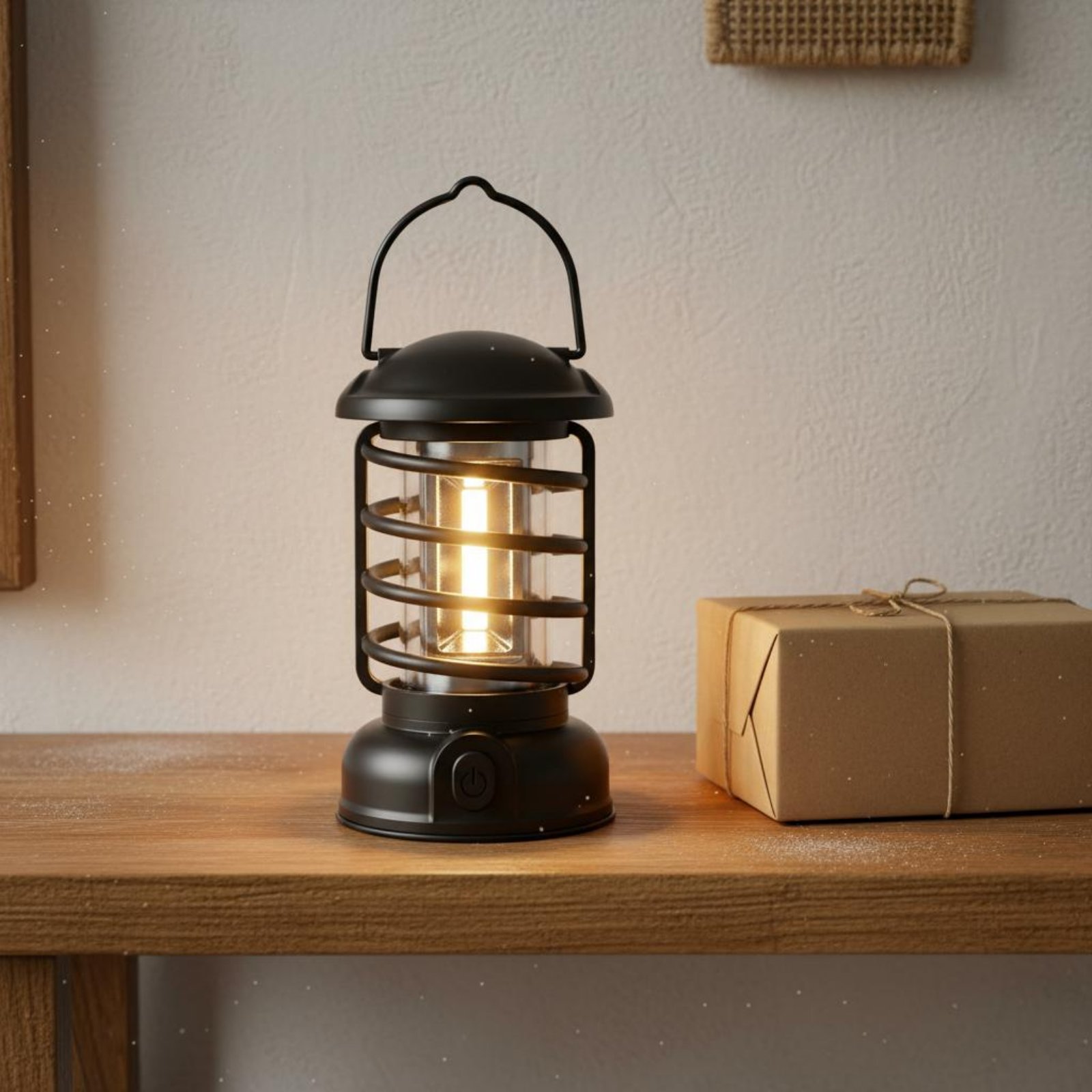 レトロキャンプランタン双方向電源ヴィンテージデザイン発光コン - Camping Lantern のレビューと価格