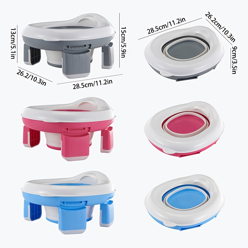 1 PC ポータブル折りたたみ子供トイレ軽量旅行トイレクリー - Outdoor Camping For Kids のレビューと価格