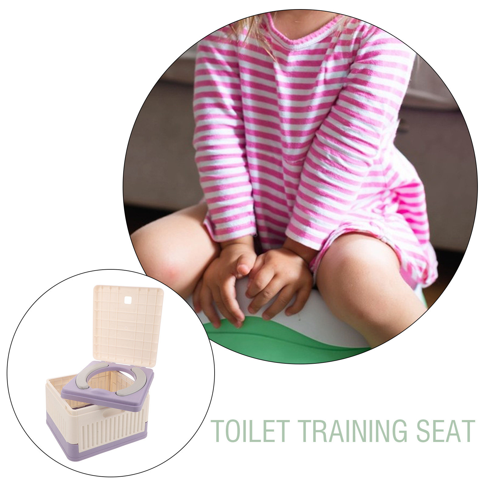 20枚入り使い捨て折りたたみ式幼児用ポータブルトイレ、子供用 - Outdoor Camping For Kids のレビューと価格