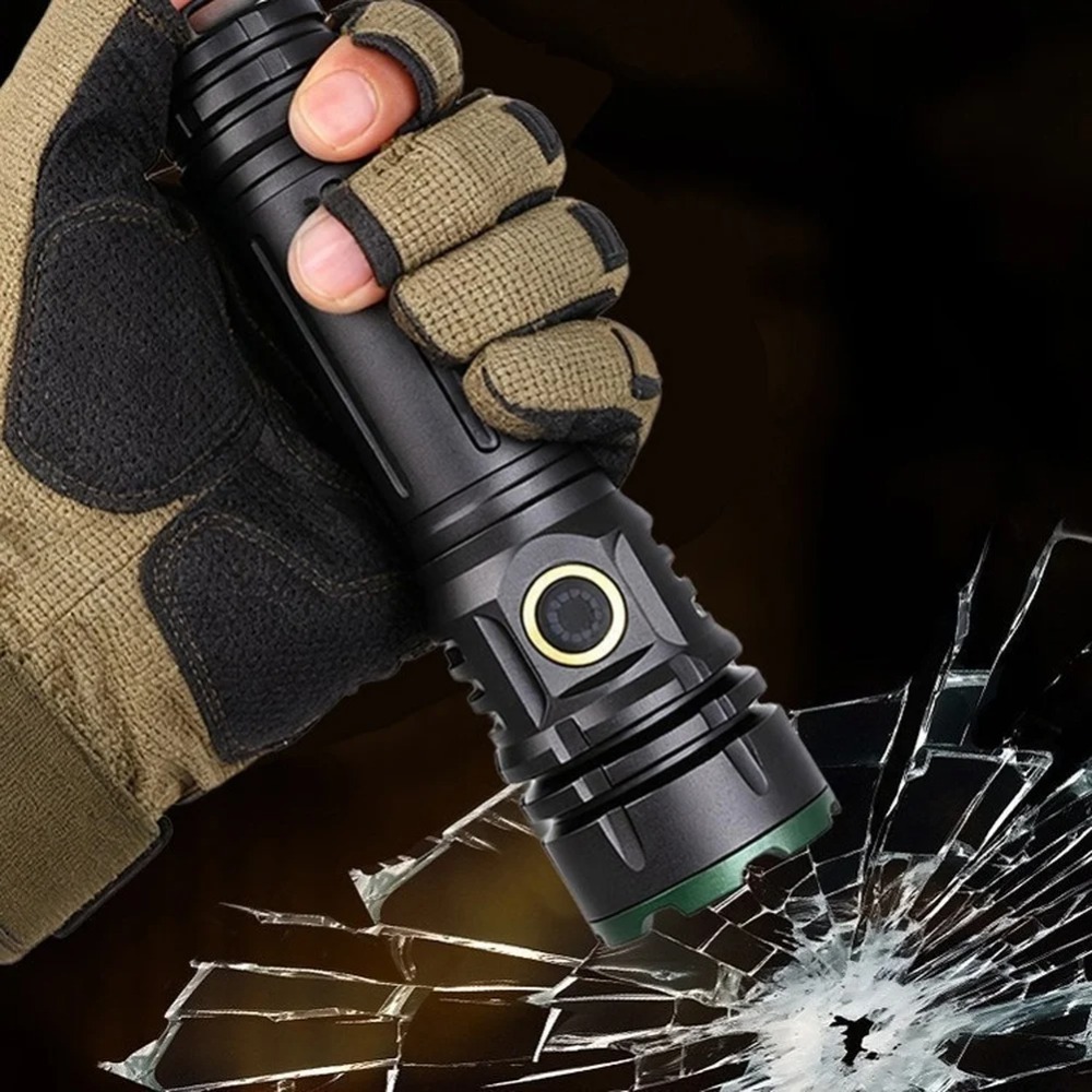 2000LM 超高輝度 LED 懐中電灯 充電式トーチ 長距 - Camping Lantern のレビューと価格