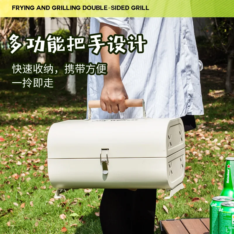 バーベキューオーブン家庭用グリルポータブル屋外キャンプ禁煙グ - Outdoor Camping Activities のレビューと価格