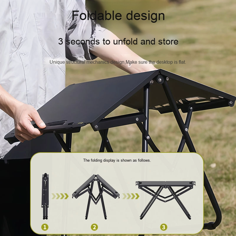 ポータブル炭素鋼製屋外折りたたみテーブル - アウトドアアク - Outdoor Camping Activities のレビューと価格