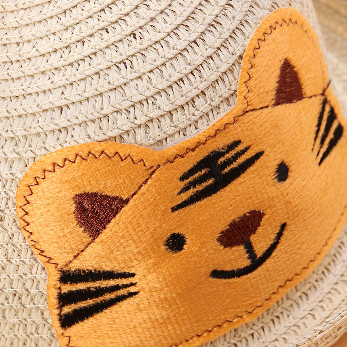 子供用アニマルプリント麦わら帽子 夏のビーチサンハット 子供 - Outdoor Camping For Kids のレビューと価格