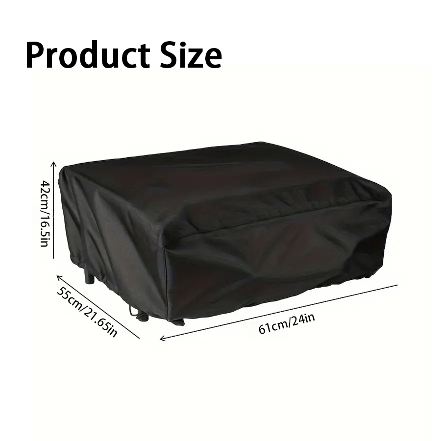 1個入り ブラックオーブン保護カバー 調節可能な巾着付き、キ - Outdoor Camping Bbq のレビューと価格