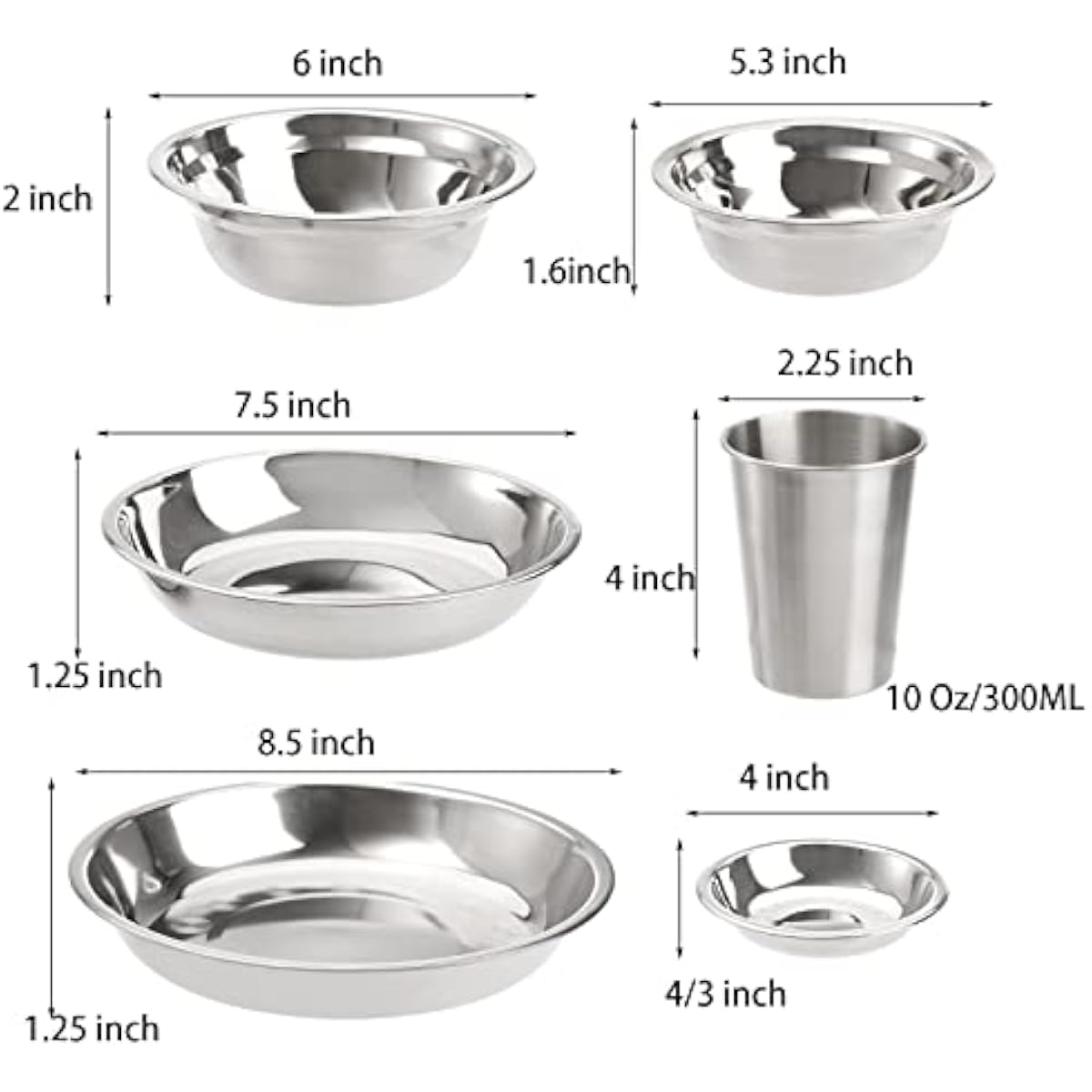 26点セットのステンレス製アウトドアダイニングセット。キャン - Outdoor Camping Dining Set のレビューと価格