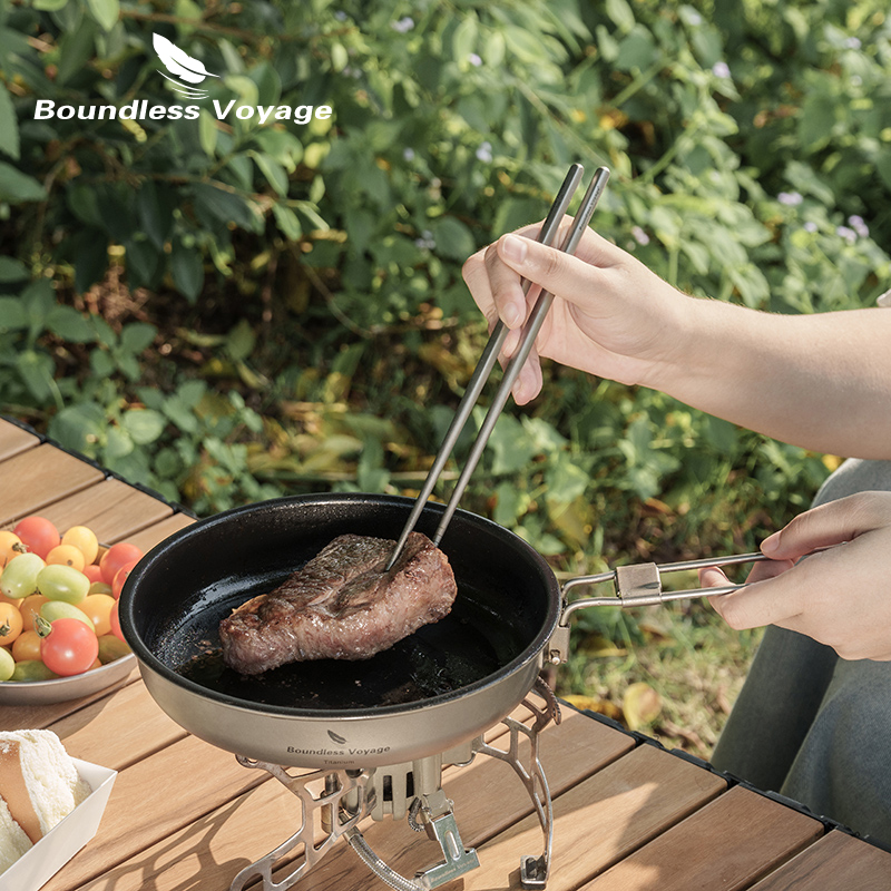 無限の航海-チタンディナーセット、キャンプ用食器、ユーティリ - Outdoor Camping Dining Set のレビューと価格