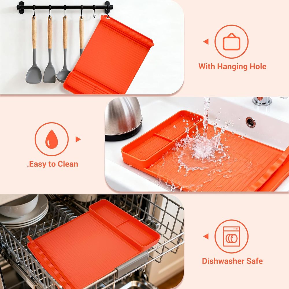 耐熱シリコングリルマット - 16x11.5インチ 滑り止め - Outdoor Camping Bbq のレビューと価格