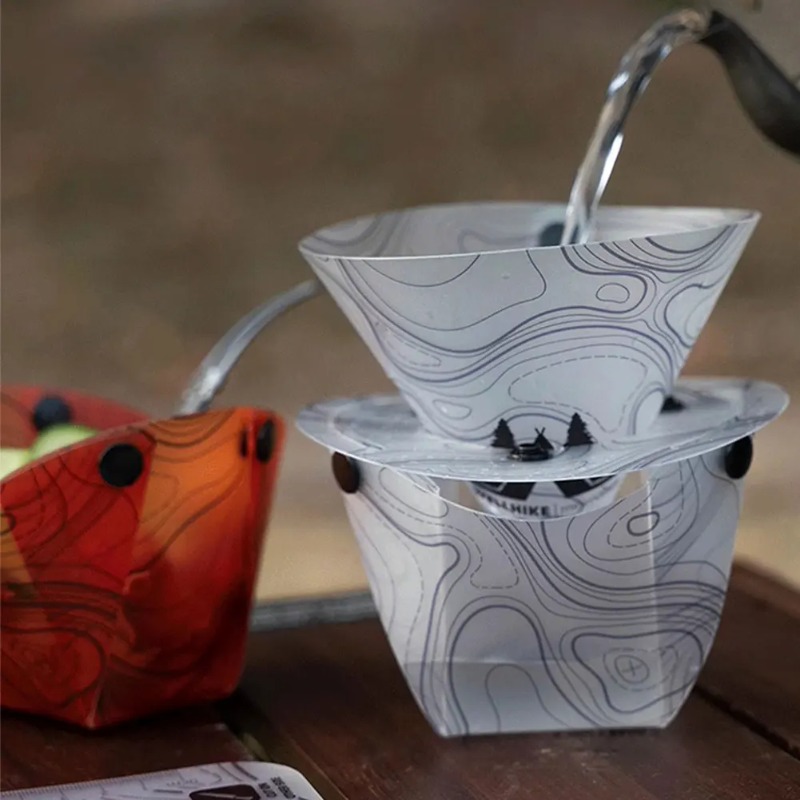 折りたたみ式キャンプ食器ポータブルボウルディナープレートコー - Outdoor Camping Dining Set のレビューと価格